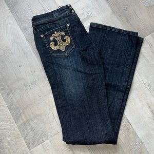 LA IDOL- SIZE 3 -DARK BLUE JEANS- NWT